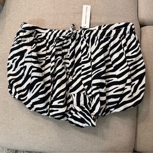 Zebra Print Women's Shorts